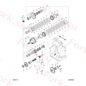 Вал узел в сборе clutch Mitsubishi 92G2610050 (SHAFT ASSY,CLUTCH)
