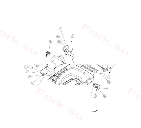 Схема узла Mitsubishi для артикула RL618629