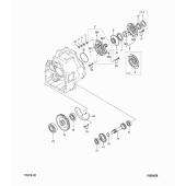 Шестерня output z=70 Mitsubishi 9132415903 (GEAR, OUTPUT Z=70)