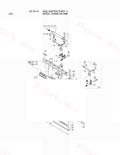 Carriage узел в сборе w=2200 w22 Mitsubishi 9555212800 (CARRIAGE ASSY W=2200 W22)