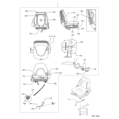 Крышка back Mitsubishi 91A1401113 (COVER, BACK)