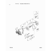 Гайка lock Mitsubishi 9120101700 (NUT, LOCK)