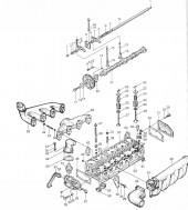 Шпилька M10x50 для двигателя - A490BPG, GB/T899-1988 Шпилька M10x50 для двигателя - A490BPG, GB/T899-1988