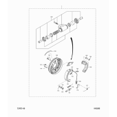 Пружина Mitsubishi 9184602900 (SPRING)