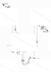 Трубка узел в сборе 3v Mitsubishi 95E1400100 (PIPE ASSY,3V)