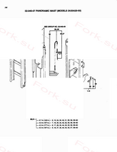 Мачта inner 3 7 m Mitsubishi 9434511600 (MAST, INNER (3.7 m)) Мачта inner 3 7 m Mitsubishi 9434511600 (MAST, INNER (3.7 m))