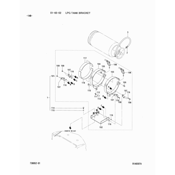 Схема узла Mitsubishi для артикула F115510040