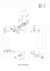Палец наклона Mitsubishi 9420414900 (PIN,TILT)