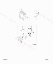 Flow reg клапан узел в сборе fc Mitsubishi 5903810080 (FLOW REG,VALVE ASSY FC)