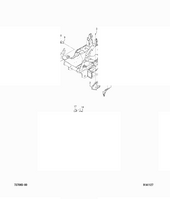 Крышка rear r h Mitsubishi 91E1032100 (COVER,REAR R.H.)