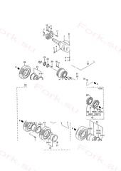 Кольцо side Mitsubishi 9183303800 (RING,SIDE)