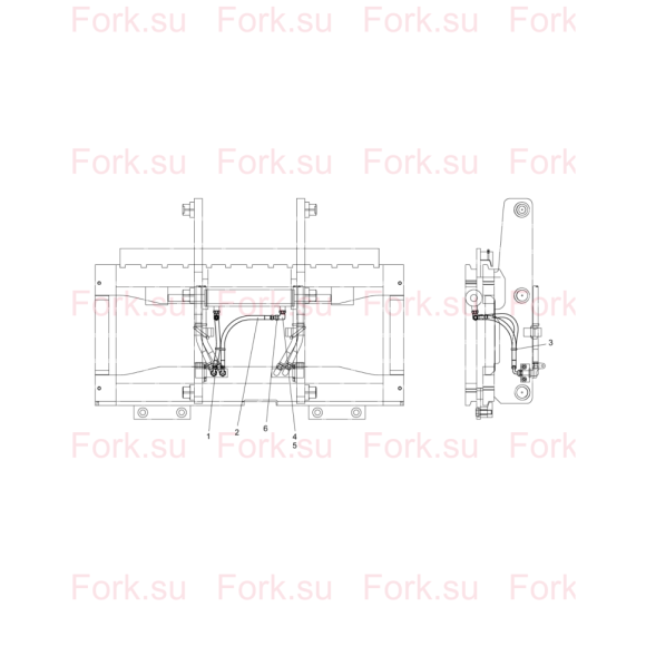 Схема узла Doosan для артикула A216459