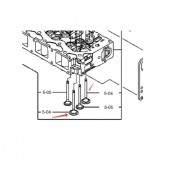 Клапан впускной для двигателя Yanmar 4TNV98 Клапан впускной для двигателя Yanmar 4TNV98