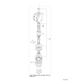 Уплотнение kit Mitsubishi 91B5400520 (SEAL KIT)