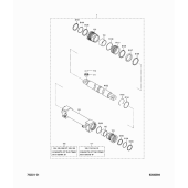 Цилиндр power Mitsubishi 92G4311200 (CYLINDER,POWER)