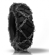 Цепи противоскольжения 8,15-15, 28x9-15 "сота" P15815S6, применимость на шинах 8,15-15 для вилочных погрузчиков