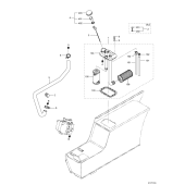 Болт w шайба Mitsubishi 91A6402010 (BOLT, W/WASHER)