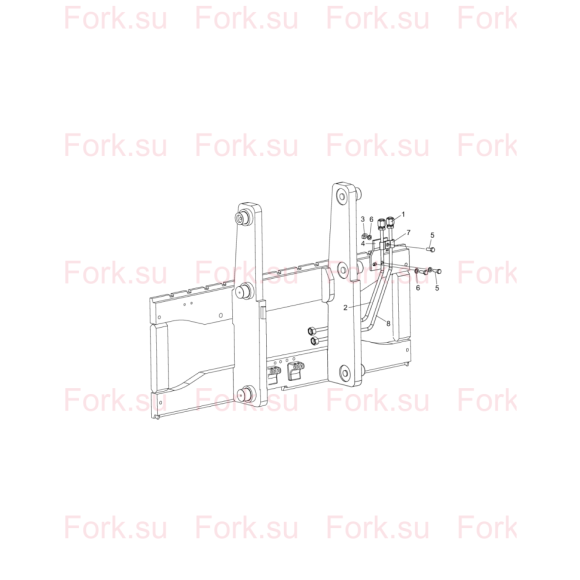Схема узла Doosan для артикула A216287
