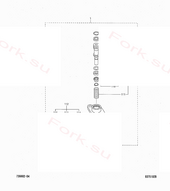 Body master цилиндр Mitsubishi 9374710841 (BODY, MASTER CYLINDER)