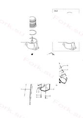 Прокладка strobe tomar Mitsubishi 97C6000113 (GASKET,STROBE (TOMAR))