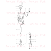 RING,O;SECTION V/V Doosan D513094