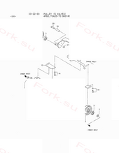Pulley, Inner Mitsubishi 9540612300 (PULLEY, INNER)