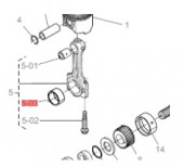 Шатунные вкладыши STD для двигателя Kubota V2403 Шатунные вкладыши STD для двигателя Kubota V2403