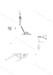 Пластина blank mit Mitsubishi 97T1503200 (PLATE,BLANK MIT)