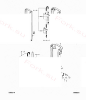 Шланг rubber l=1550 m40 Mitsubishi 9403901155 (HOSE, RUBBER L=1550 M40)