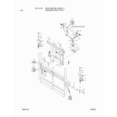 Кронштейн подъема Mitsubishi 9555105702 (BRACKET,LIFT)