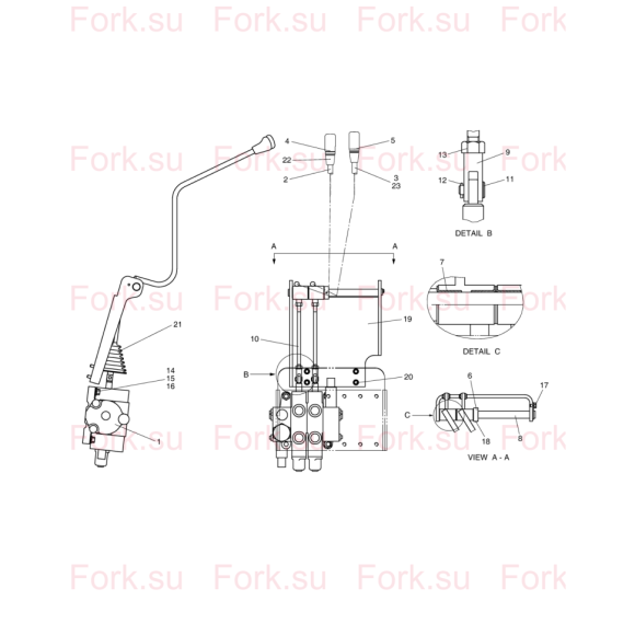 Схема узла Doosan для артикула S0560663