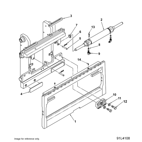 Схема узла Mitsubishi для артикула 9044301700
