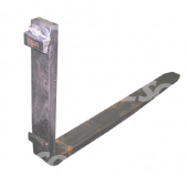 Вилы для погрузчика класс-2B-100X40X1100, ГП 2500 кг. CAM-комплект