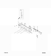 Болт Mitsubishi F103512020 (BOLT)