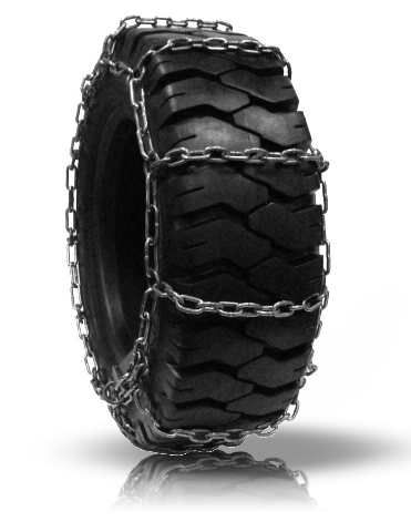Цепи противоскольжения 6.00-9 "лесенка" P96L6 ,применимость на шинах 6.00-9, для вилочных погрузчиков
