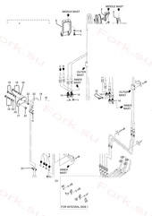 Кронштейн pulley Mitsubishi 9058600900 (BRACKET,PULLEY)
