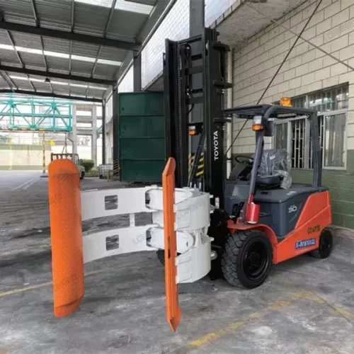 Захват для рулонов мягкой бумаги ZJJ25D-B125RA для вилочного погрузчика