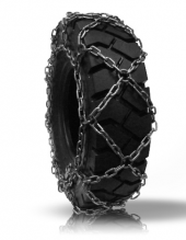 Цепи противоскольжения 6.00-9 "сота" P96S6 ,применимость на шинах 6.00-9, для вилочных погрузчиков