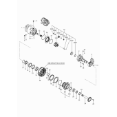 Подшипник needle Mitsubishi 91K3301400 (BEARING,NEEDLE)